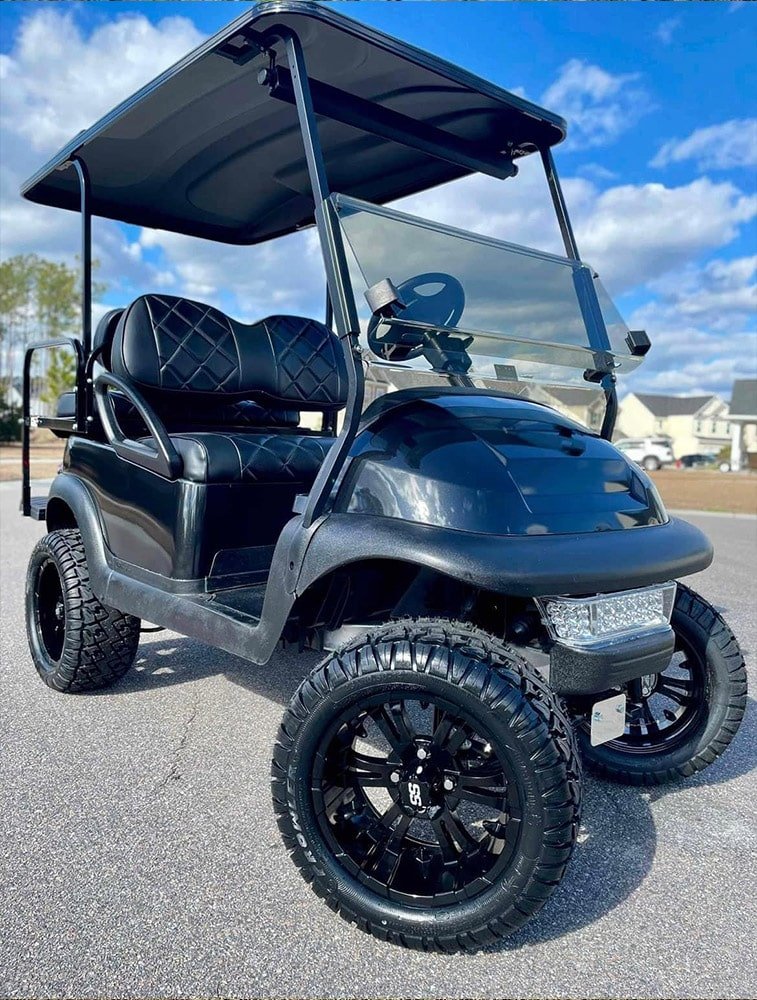 Black Beauty 4-Seater Golf Cart